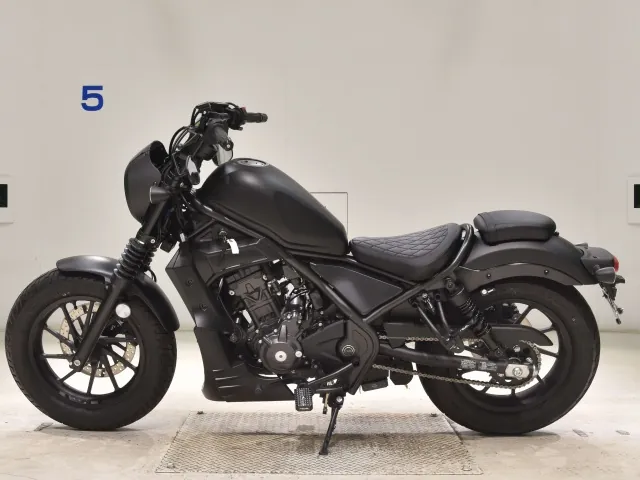 Honda Rebel 250, чёрный, фото 2