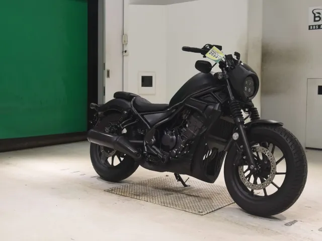 Honda Rebel 250, чёрный, фото 3