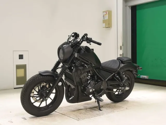 Honda Rebel 250, чёрный, фото 4