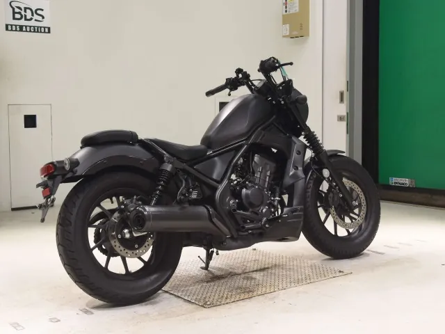 Honda Rebel 250, чёрный, фото 5