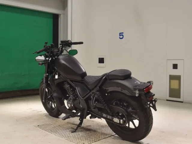 Honda Rebel 250, чёрный, фото 6