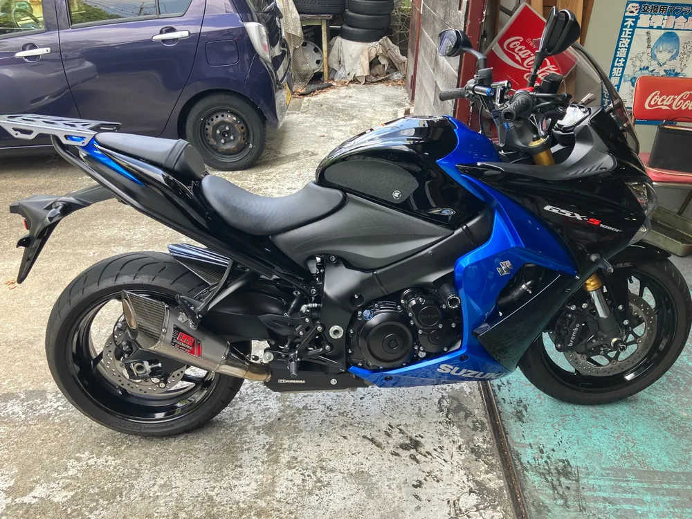 Suzuki GSX-S1000SR 2017, чёрный, синий, фото 2