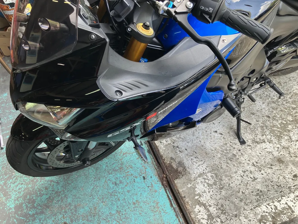 Suzuki GSX-S1000SR 2017, чёрный, синий, фото 4