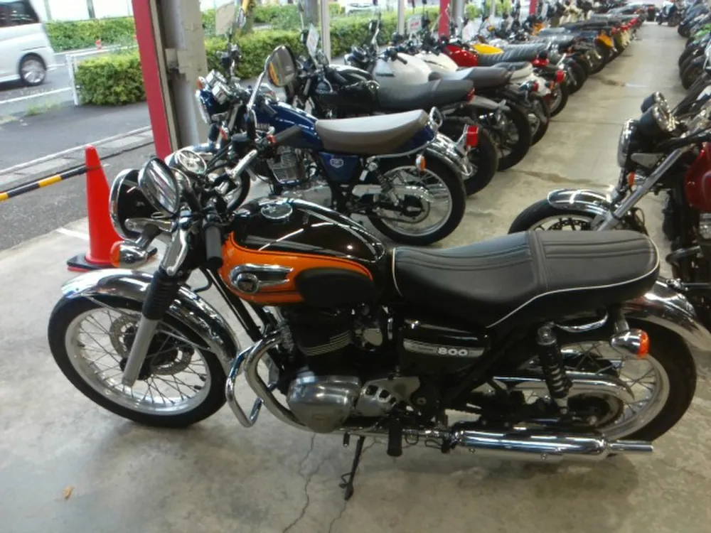 Kawasaki W800 2016, light brown / orange, фото 2