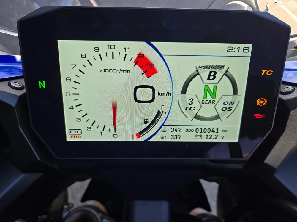 Suzuki GSX-S1000GX 2025, синий, фото 3
