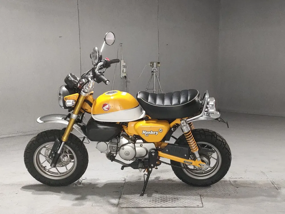 Honda Monkey 125, white / yellow, фото 2