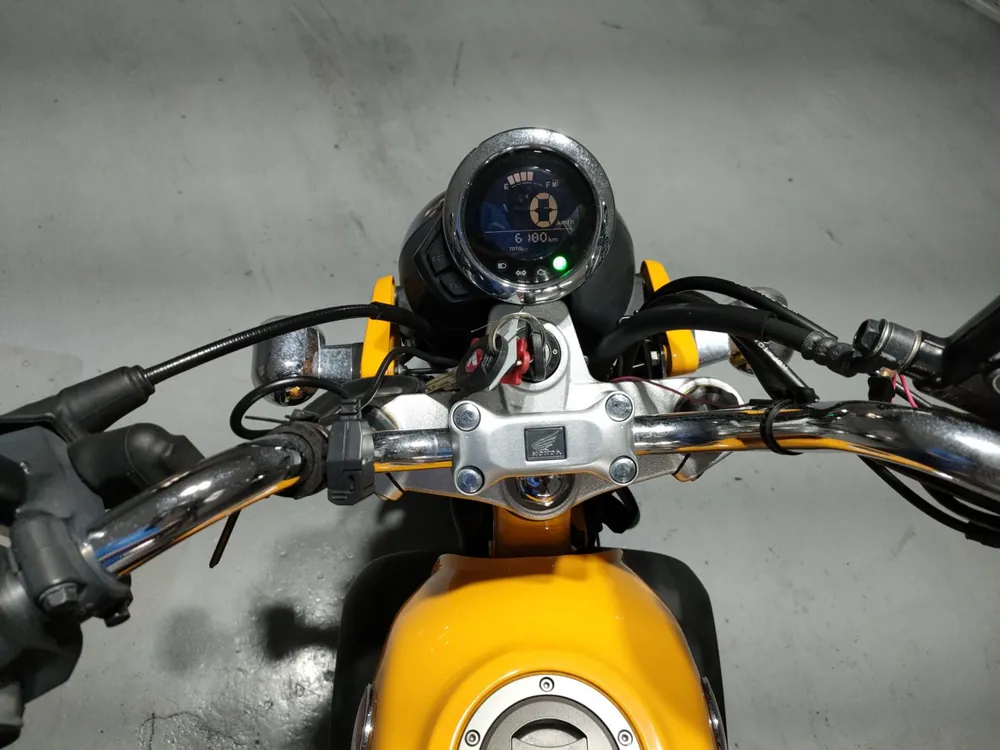 Honda Monkey 125, white / yellow, фото 5