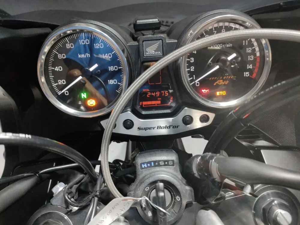 Honda CB400SB 2019, чёрный, фото 5