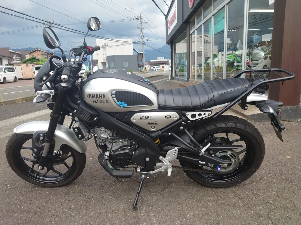 Yamaha XSR125, серебристый, фото 2