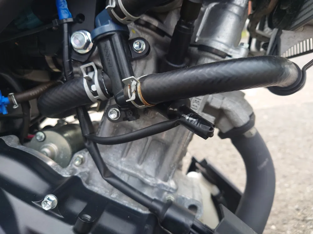 Yamaha XSR125, серебристый, фото 12