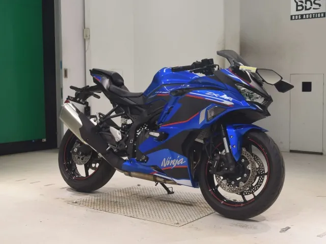 Kawasaki ZX-4R SE 2023, синий, фото 3