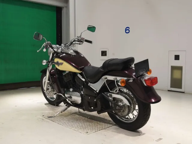 Kawasaki Vulcan 400 Classic 1998, белый, фиолетовый, фото 6