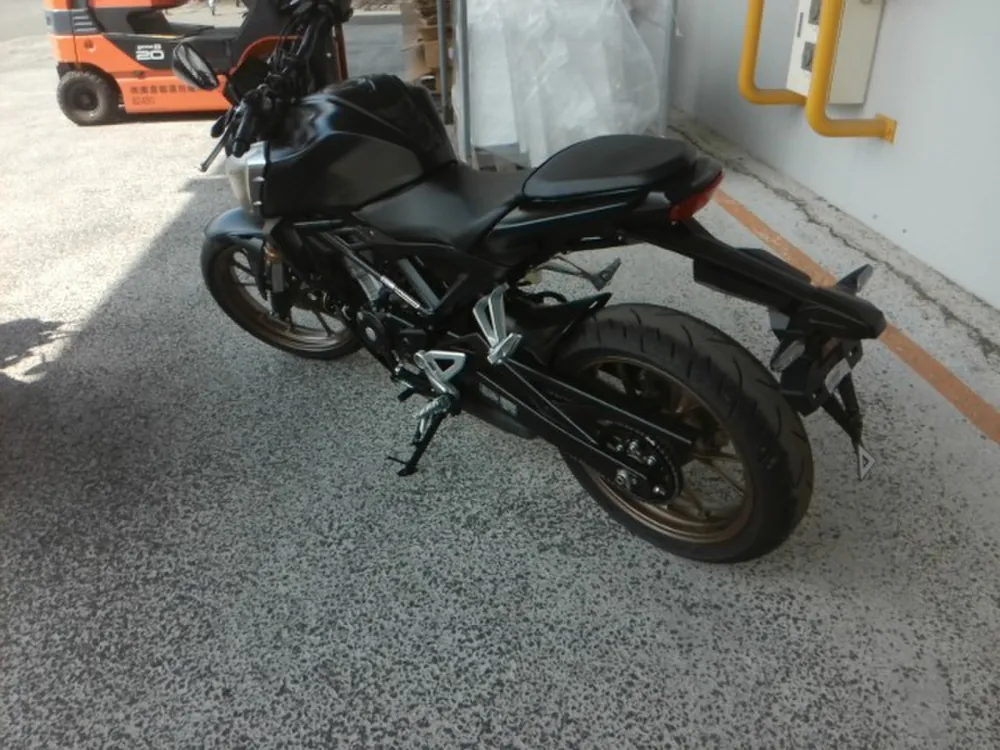 Honda CB125R JC91, mat black, фото 2