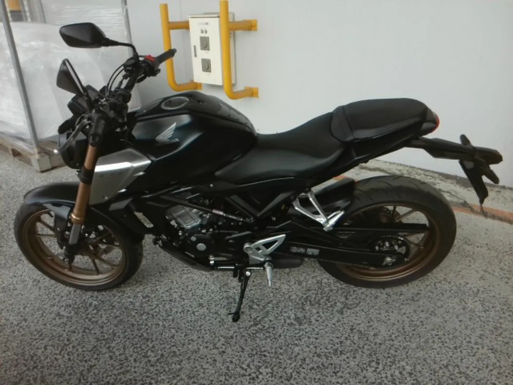Honda CB125R JC91, mat black, фото 4