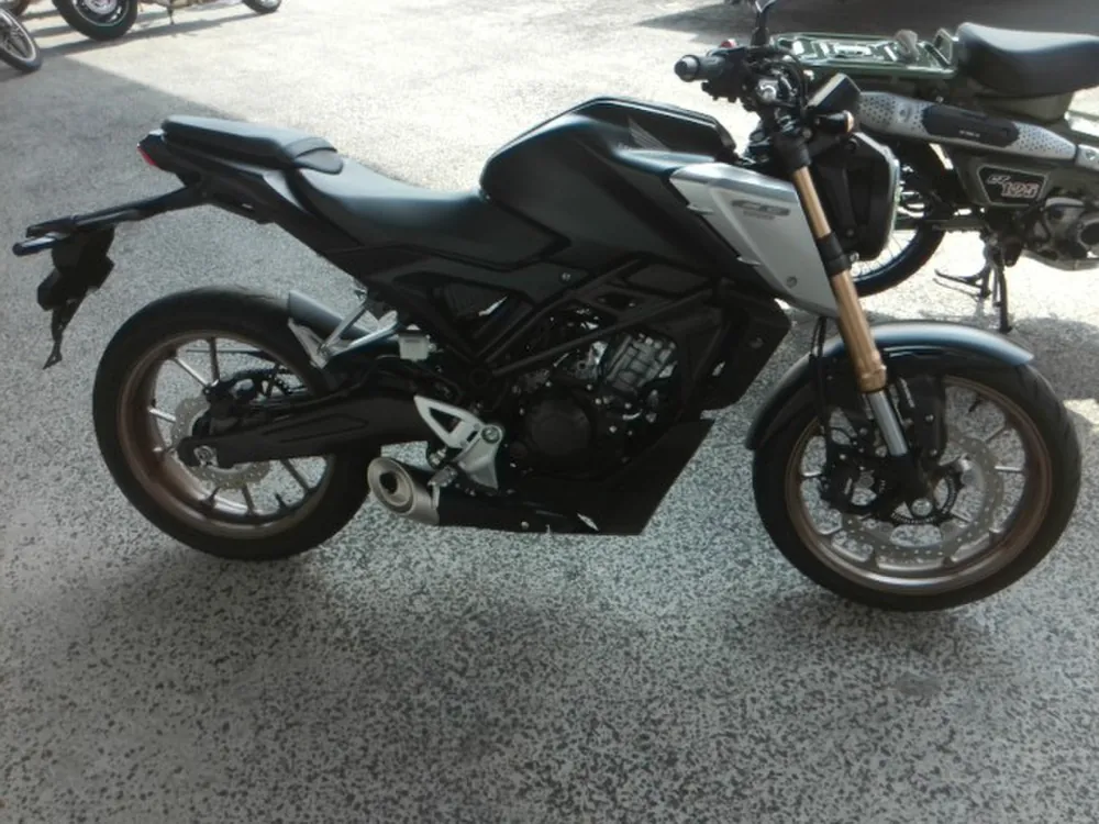 Honda CB125R JC91, mat black, фото 5
