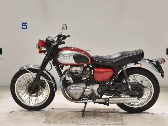 Kawasaki W650 2001, red | silver, фото 2