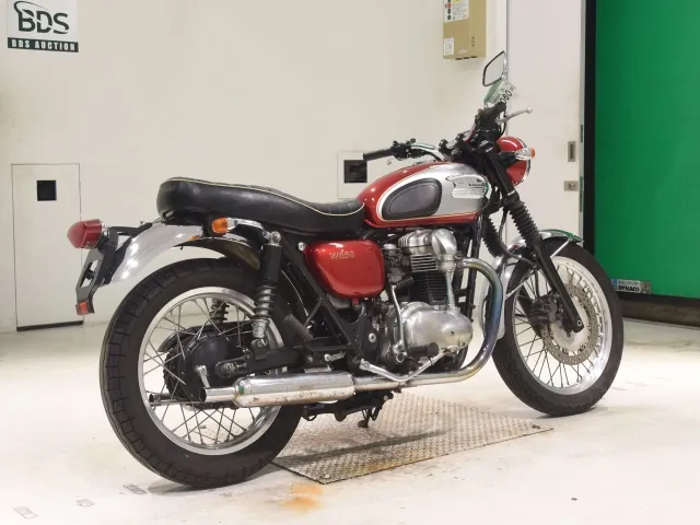 Kawasaki W650 2001, red | silver, фото 5