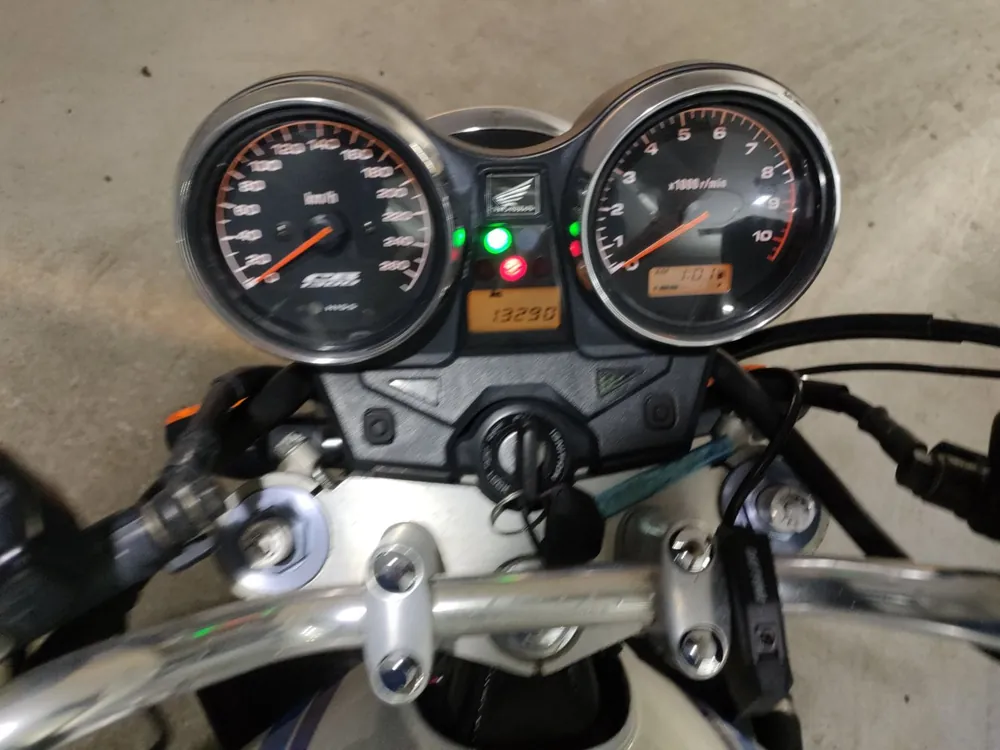 Honda CB1300, серебристый, фото 5