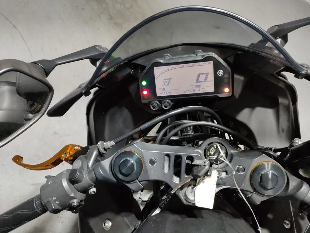 Yamaha YZF-R3 2019, чёрный, фото 5