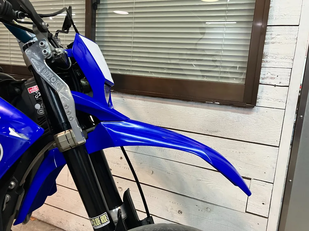 Yamaha WR250R, белый, чёрный, синий, фото 17
