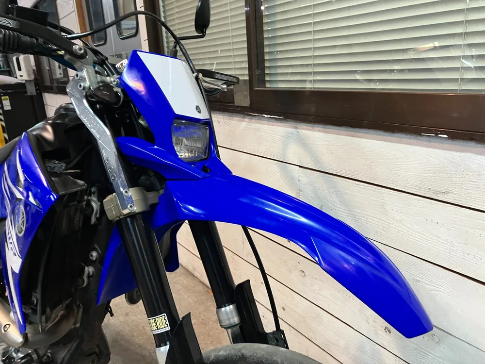 Yamaha WR250R, белый, чёрный, синий, фото 19