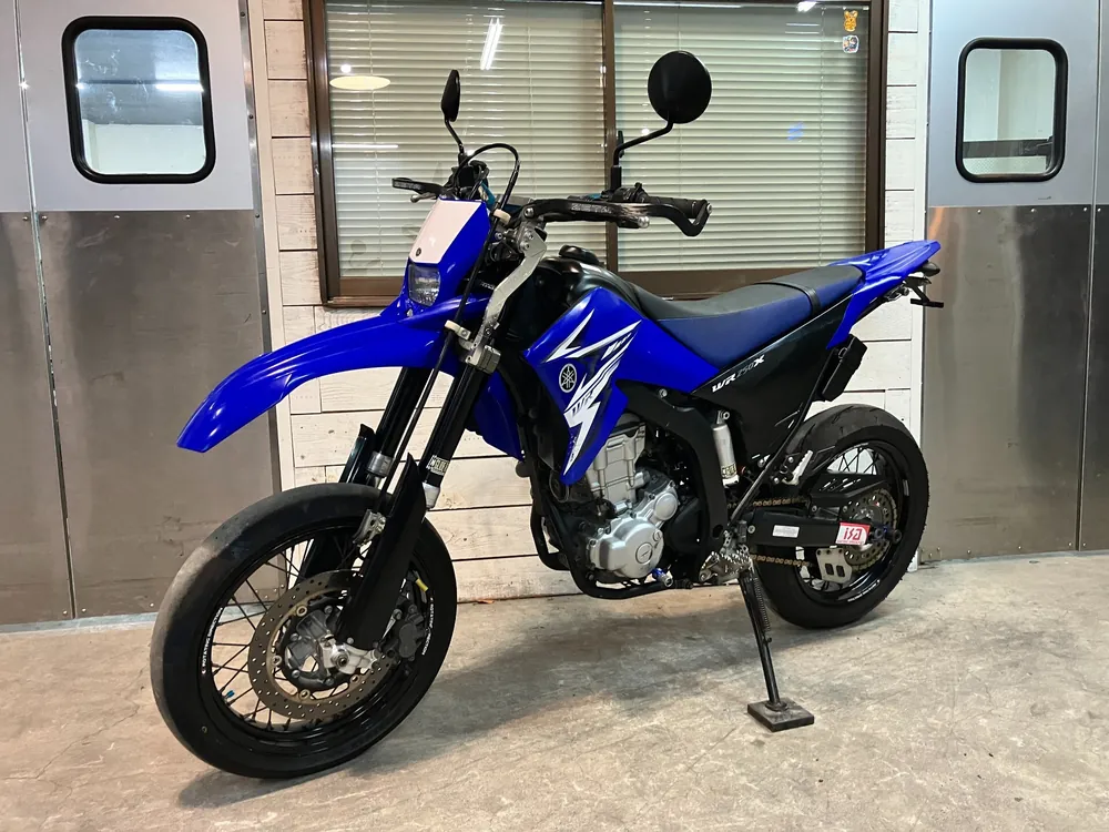 Yamaha WR250R, белый, чёрный, синий, фото 8