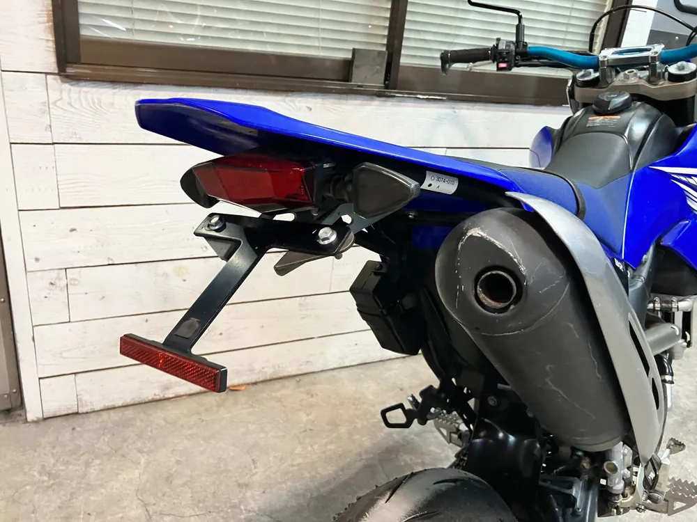 Yamaha WR250R, белый, чёрный, синий, фото 10