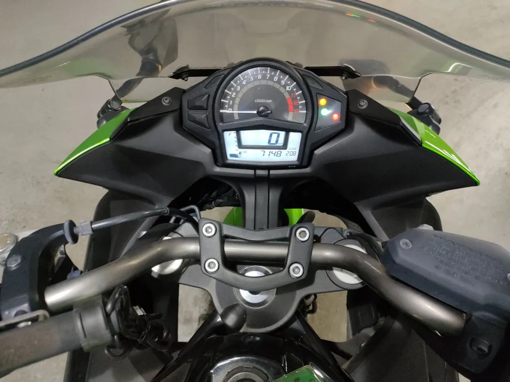 Kawasaki Ninja 400 2015, black / green, фото 5