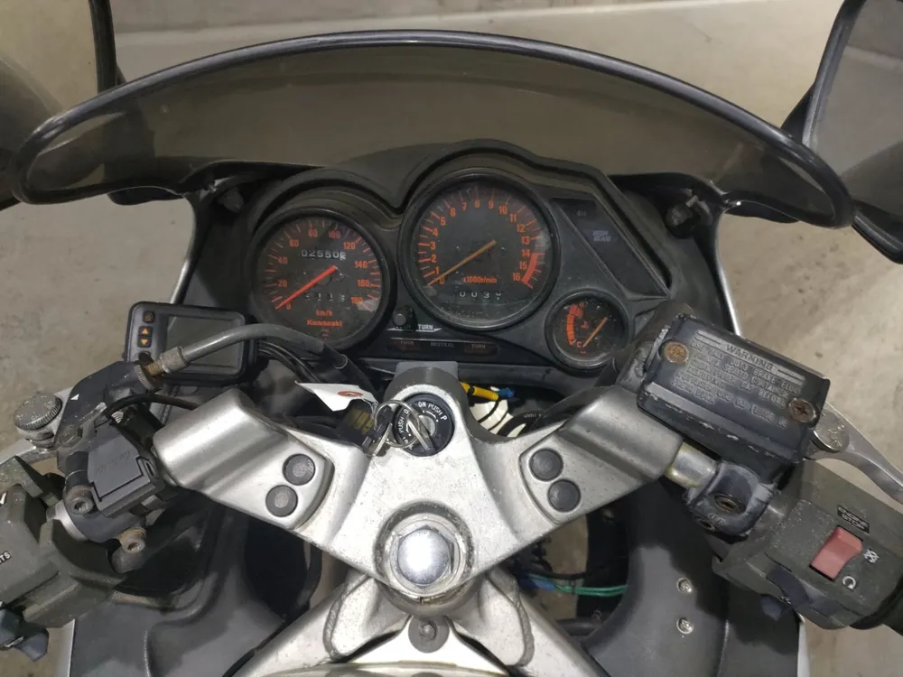 Kawasaki ZZ-R250, серебристый, фото 5