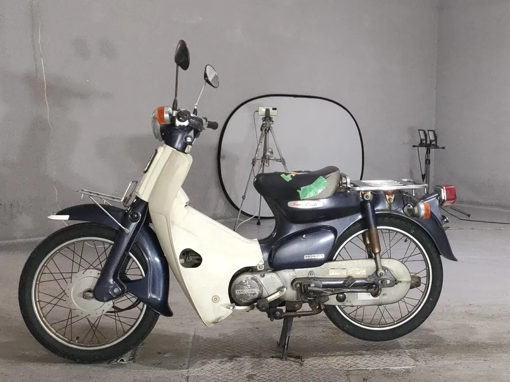 Honda Super Cub, синий, фото 2