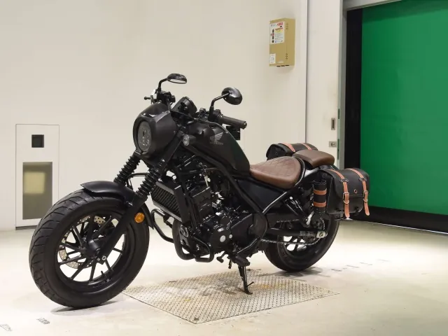 Honda Rebel 250, matt black, фото 4