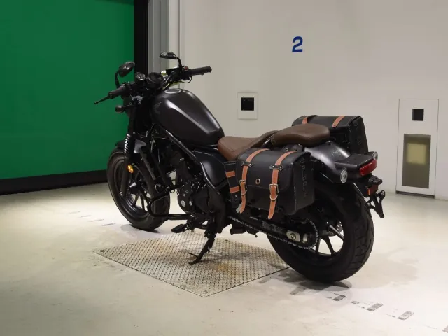 Honda Rebel 250, matt black, фото 6