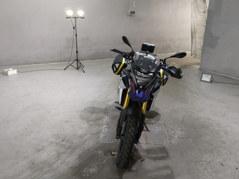 BMW G310Gs 2022, синий, фото 3