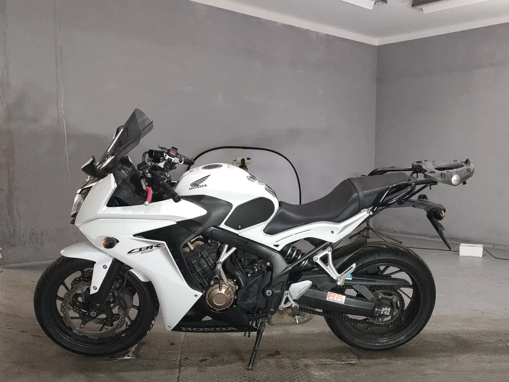 Honda CBR650F, белый, фото 2