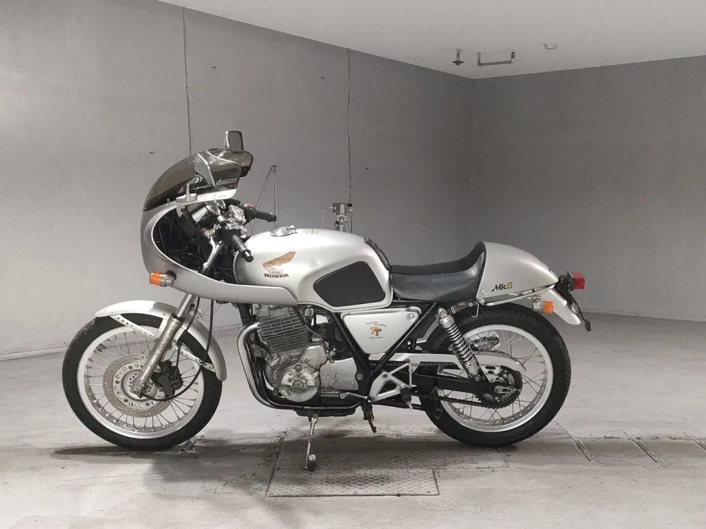 Honda GB400TT Mark II 1987, серебристый, фото 2