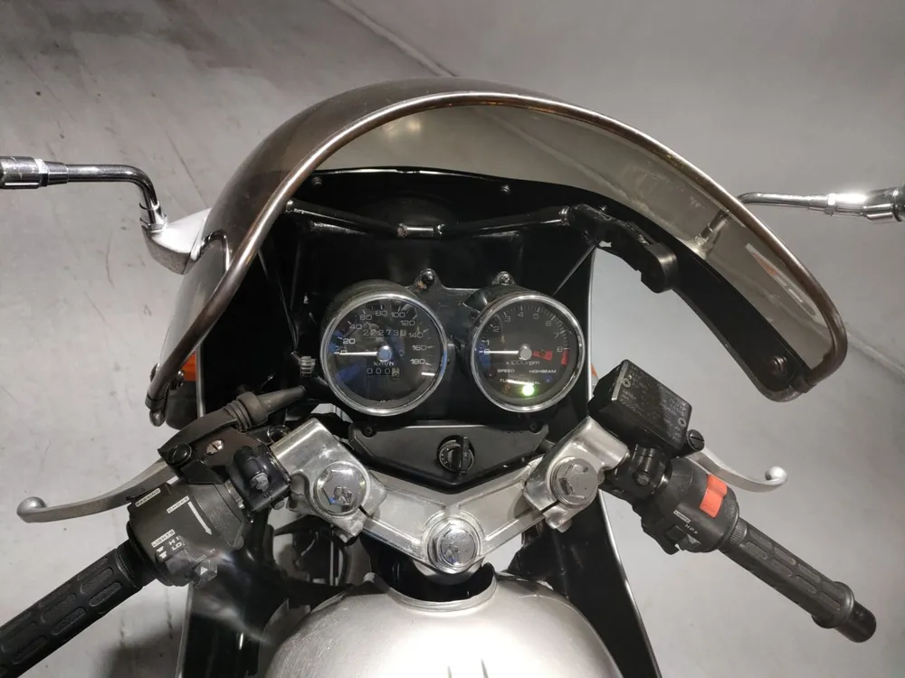 Honda GB400TT Mark II 1987, серебристый, фото 5