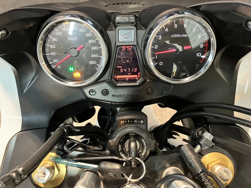 Honda CB1300 2016, белый, красный, navy blue, фото 3