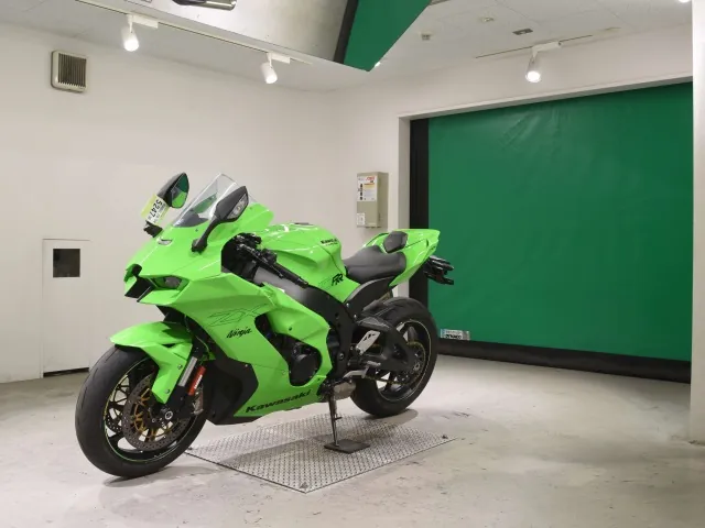 Kawasaki Zx-10Rakrt 2022, зелёный, фото 4
