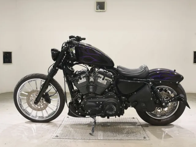 Harley-Davidson XL1200V 2013, black | purple, фото 2