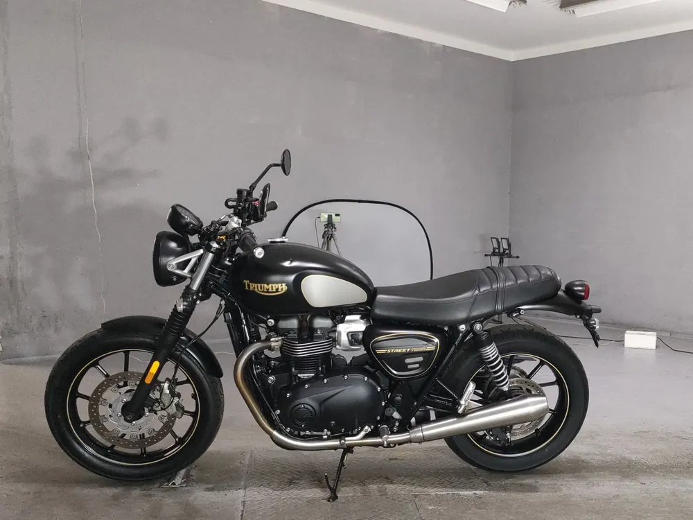 Triumph Speed Twin 900 2021, чёрный, фото 2