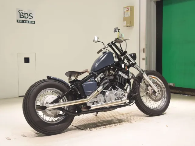 Yamaha Drag Star 400 Classic 2002, navy blue, фото 5