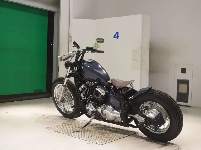 Yamaha Drag Star 400 Classic 2002, navy blue, фото 6