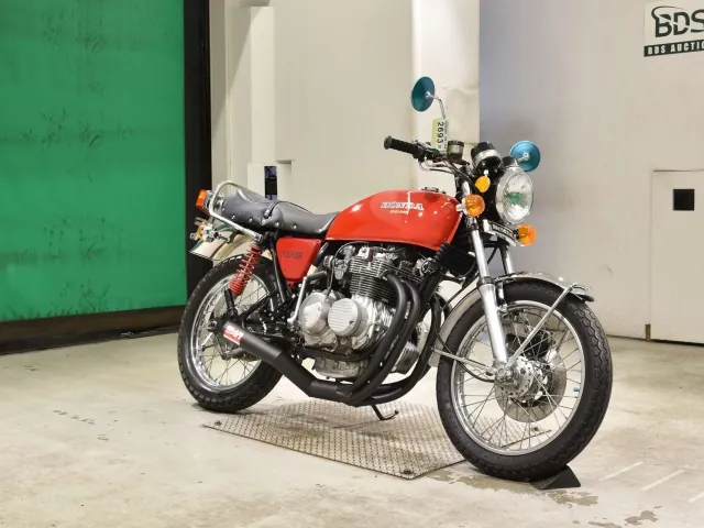 Honda CB400 1976, красный, фото 3