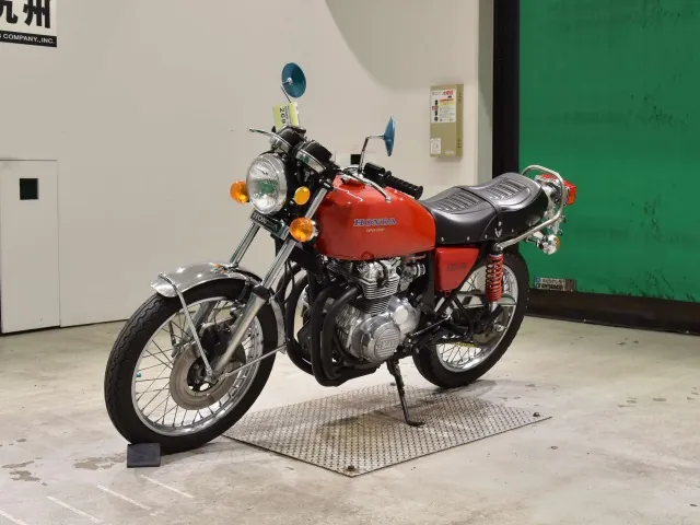 Honda CB400 1976, красный, фото 4