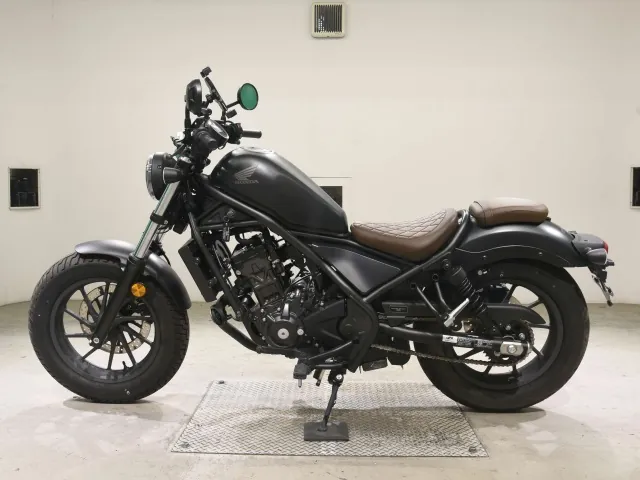 Honda Rebel 250, matt black, фото 2