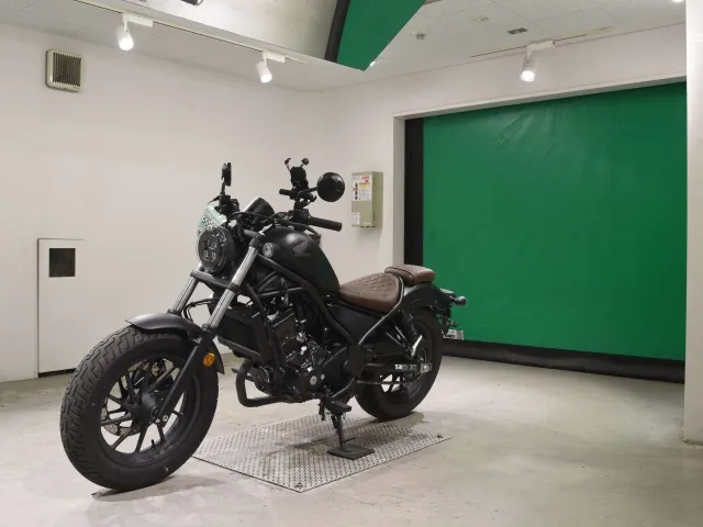 Honda Rebel 250, matt black, фото 4