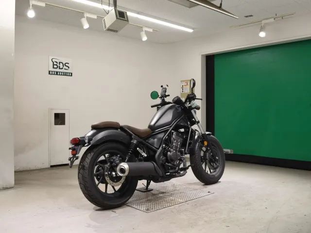 Honda Rebel 250, matt black, фото 5
