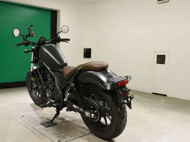 Honda Rebel 250, matt black, фото 6