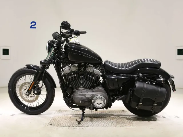 Harley-Davidson XL1200N 2008, чёрный, фото 2