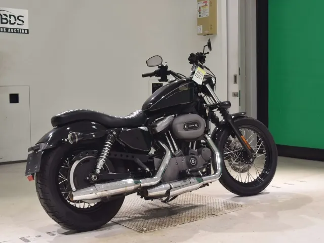 Harley-Davidson XL1200N 2008, чёрный, фото 5